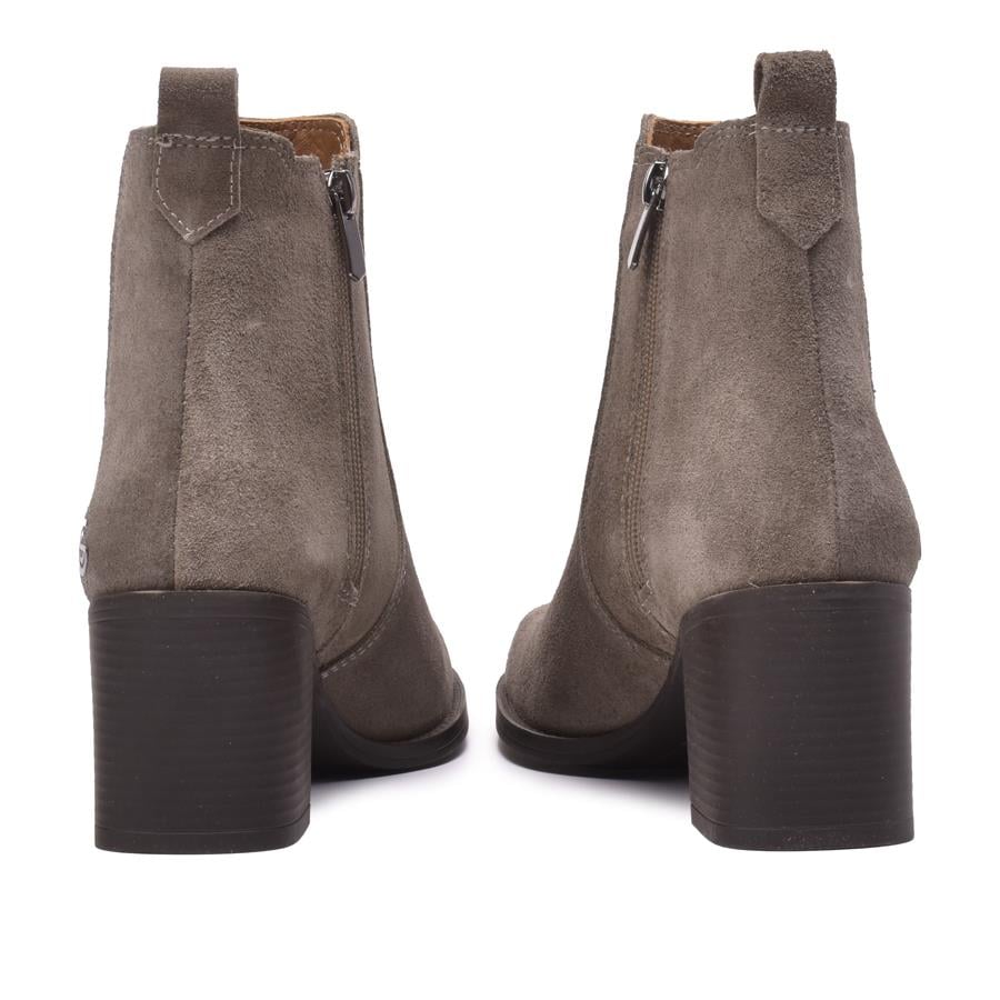 Gusse Kalista Kadın Hakiki Süet Deri Bot 9805-2