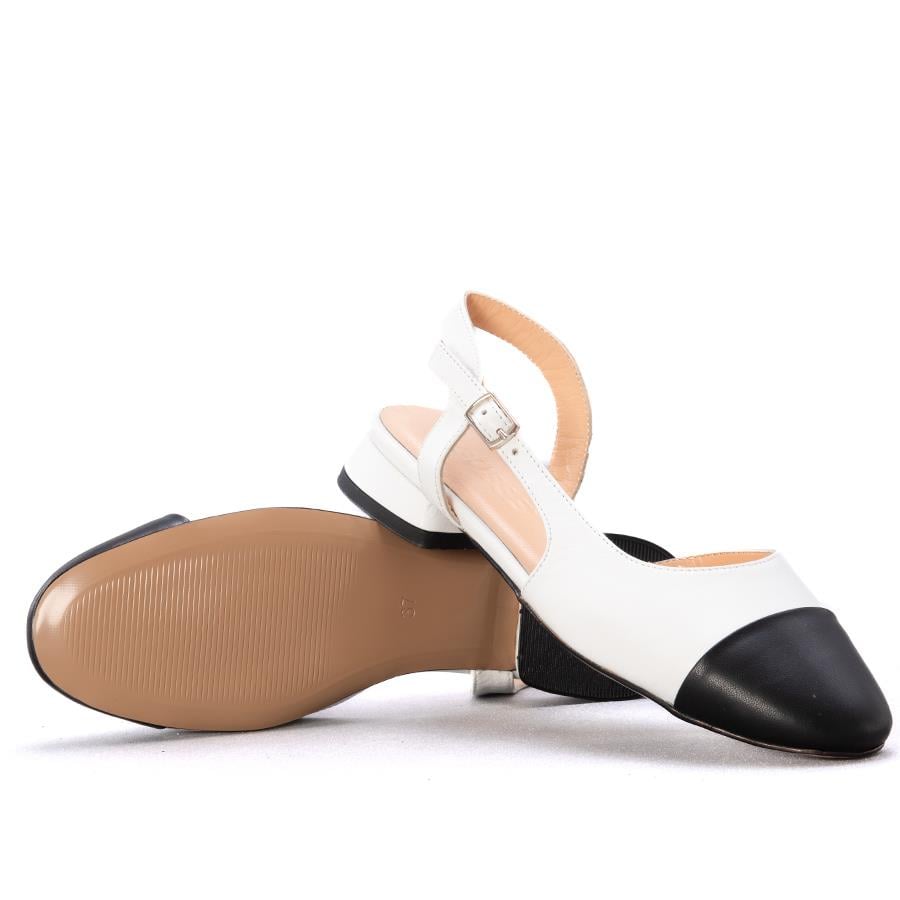 Gusse Karlima Kadın Hakiki Deri Günlük Babet K1587