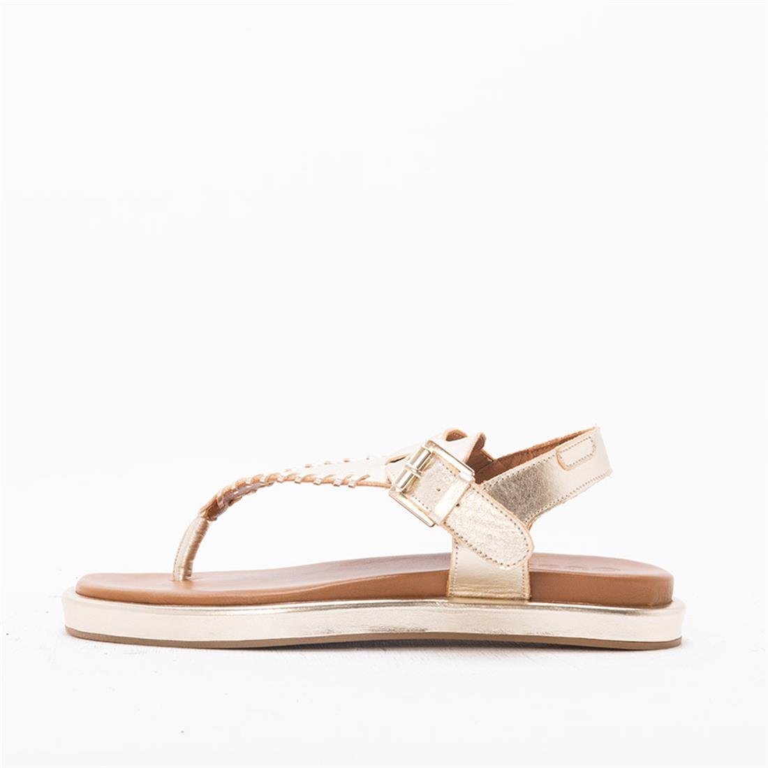 GUSSE KIRA KADIN HAKIKI DERI SANDALET 131300