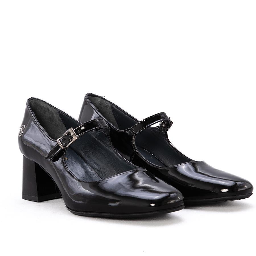 Gusse Kleopatra Kadın Hakiki Rugan Deri Stiletto 7220