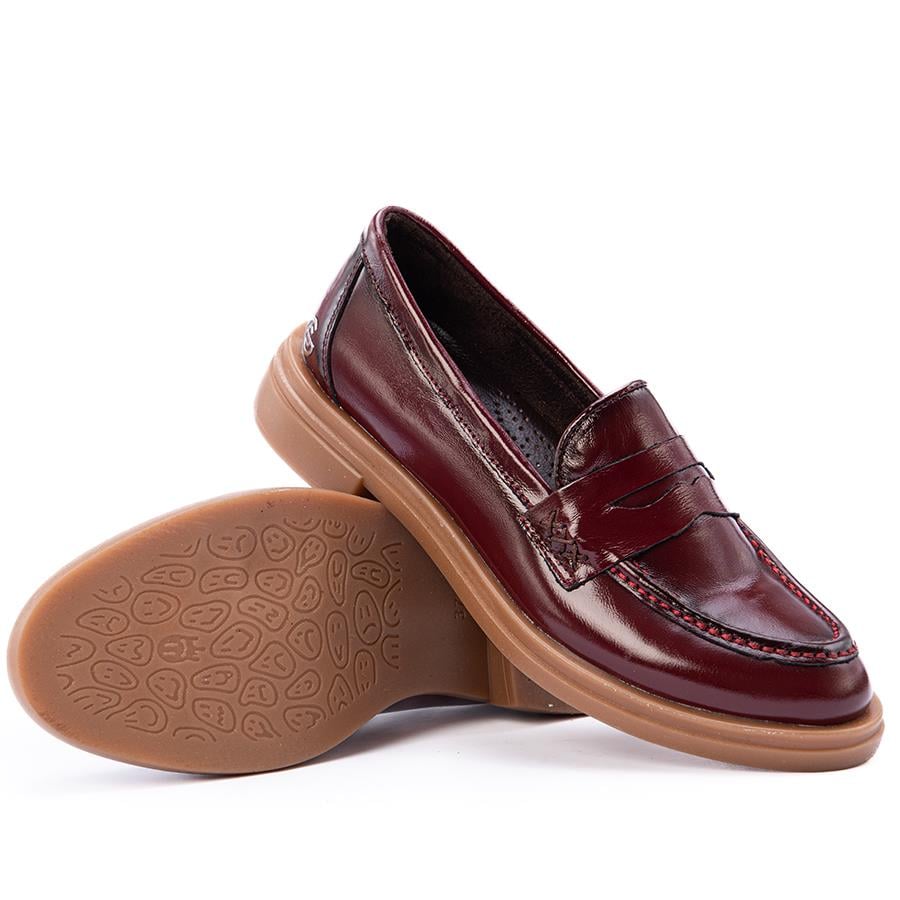 Gusse Letizia Kadın Hakiki Rugan Deri Loafer Ayakkabı 200-3