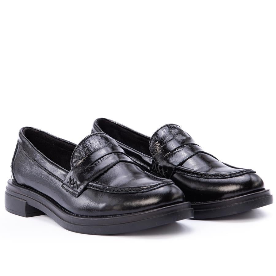 Gusse Letizia Kadın Hakiki Rugan Deri Loafer Ayakkabı 200-3