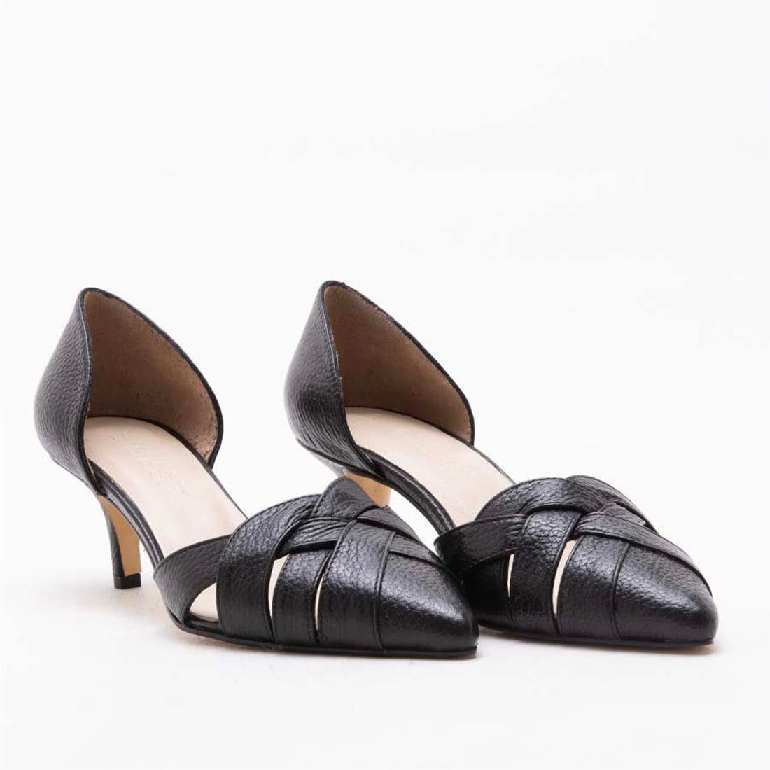 GUSSE LIDIA KADIN HAKIKI DERI STILETTO AYAKKABI K152