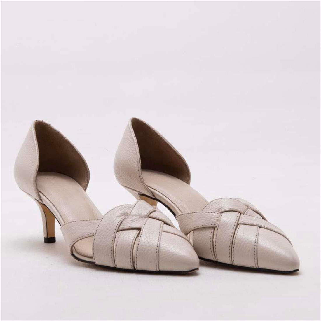 GUSSE LIDIA KADIN HAKIKI DERI STILETTO AYAKKABI K152