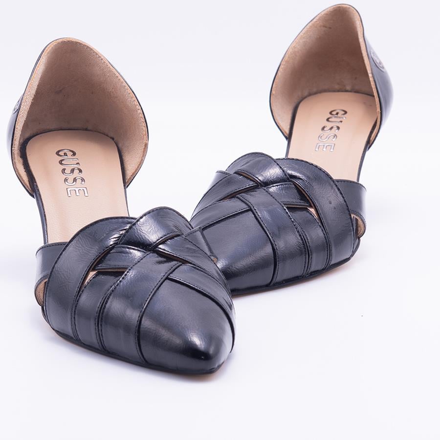 Gusse Lıdıa Kadın Hakiki Rugan Deri Stiletto Ayakkabı K152-3
