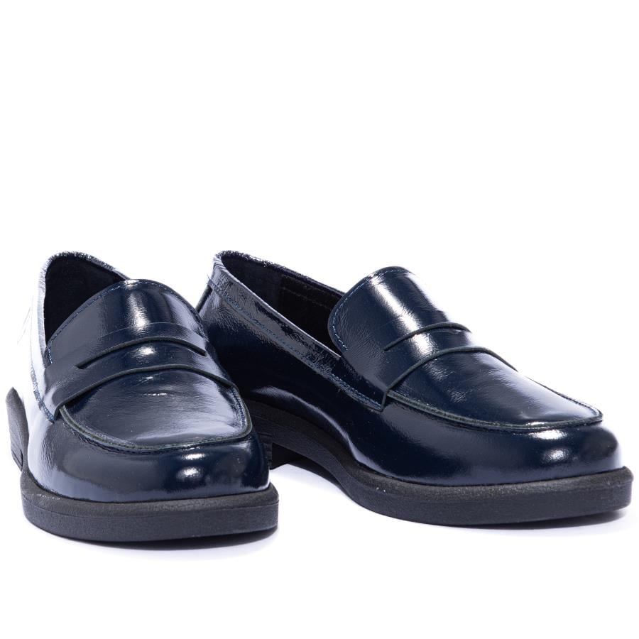 Gusse Loren Kadın Hakiki Rugan Deri Loafer Ayakkabı 2121L