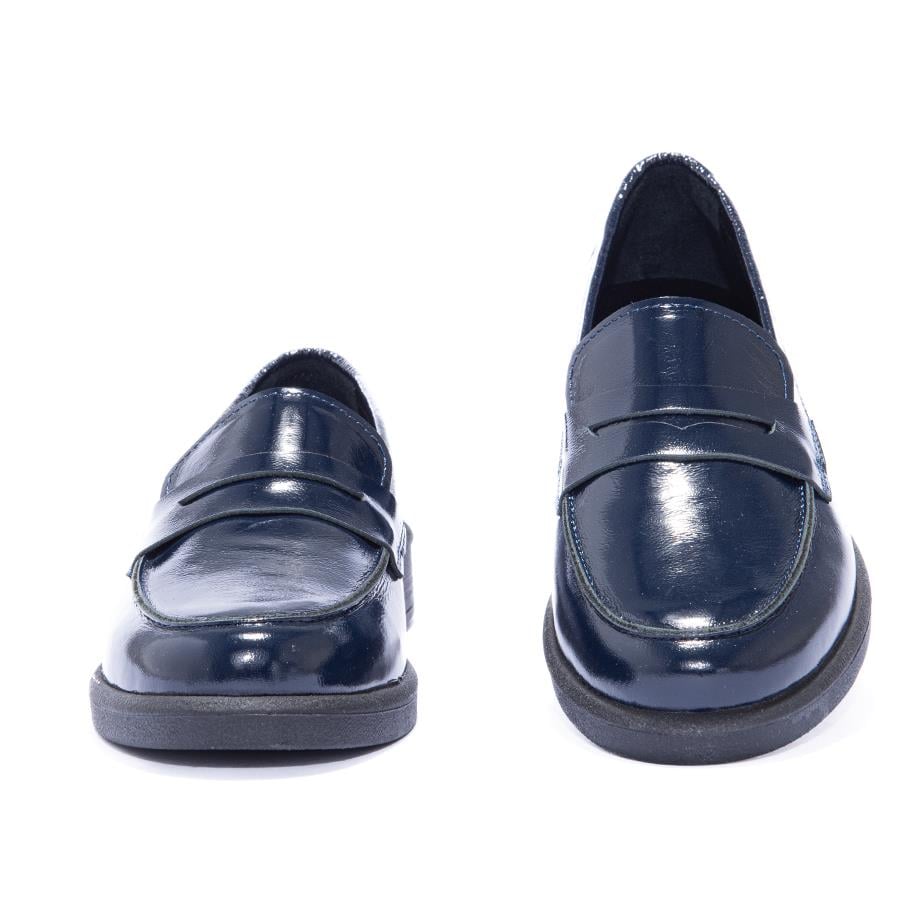 Gusse Loren Kadın Hakiki Rugan Deri Loafer Ayakkabı 2121L