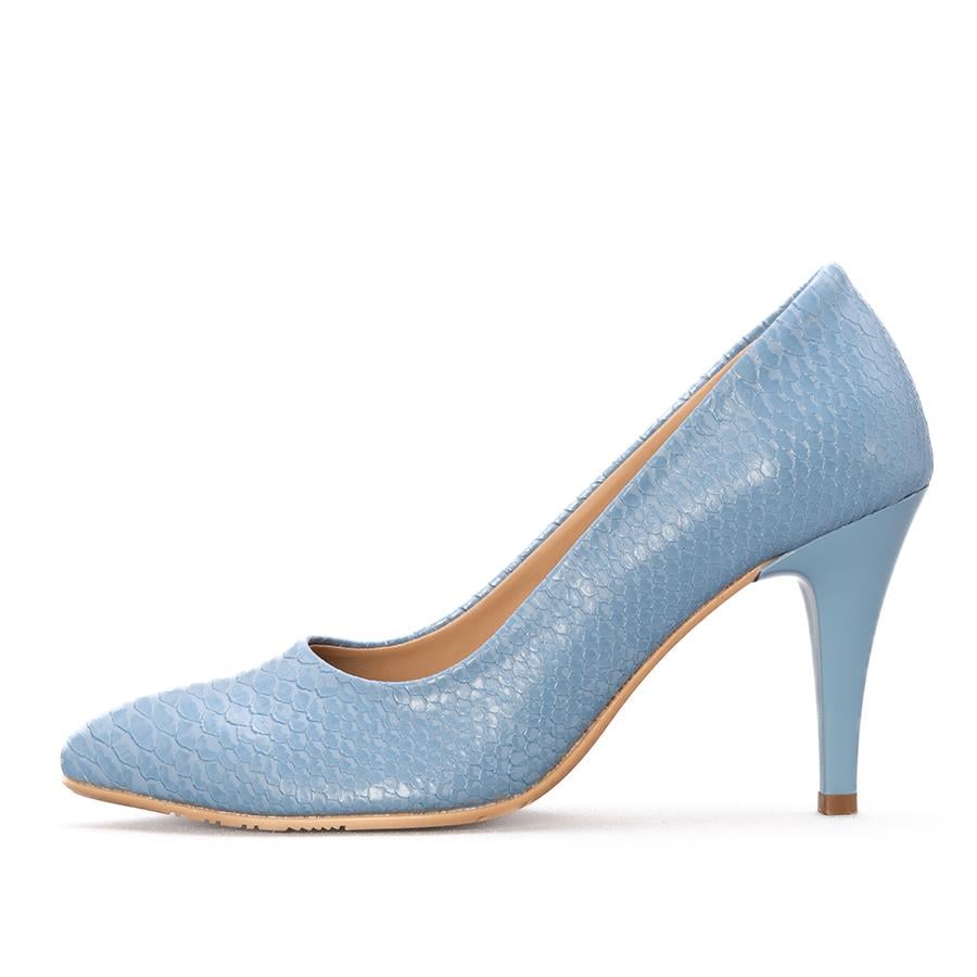 Gusse Luna Kadın Kroko Baskı Stiletto Ayakkabı 159