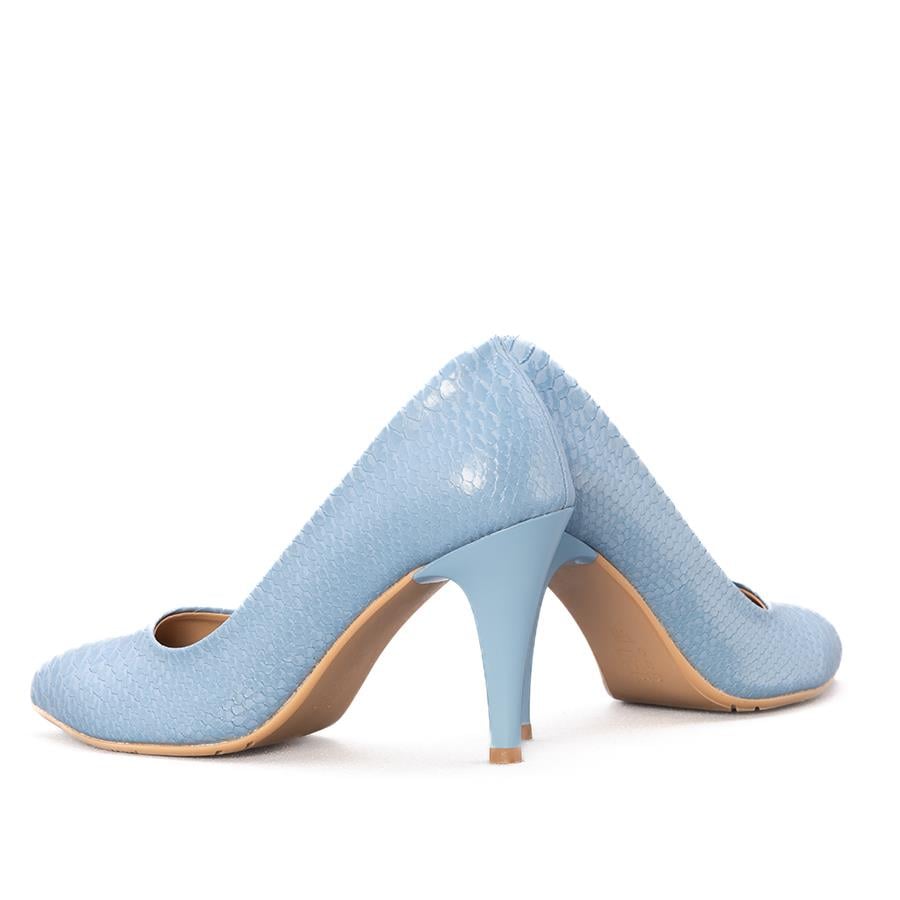 Gusse Luna Kadın Kroko Baskı Stiletto Ayakkabı 159