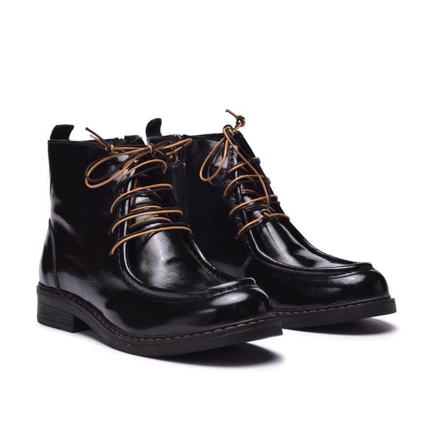 Gusse Lunera Kadın Hakıkı Rugan Derı Bot 267335-3