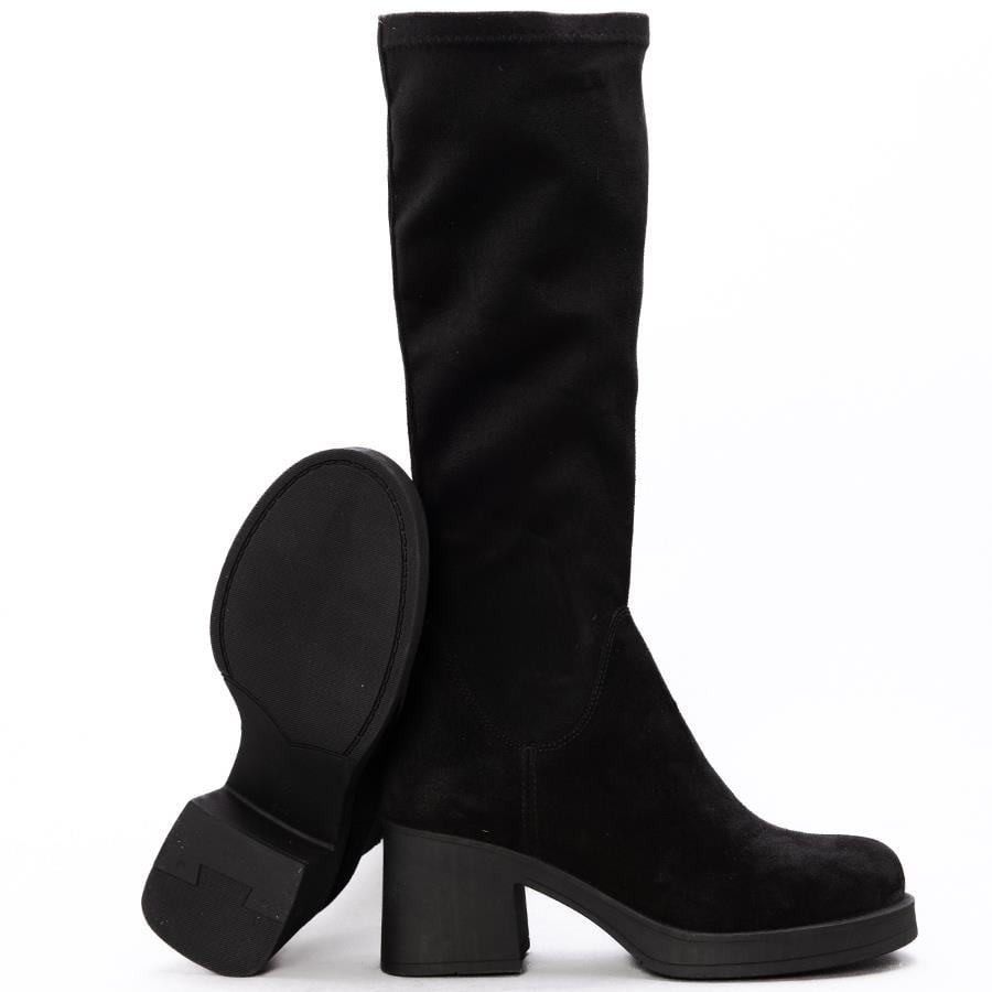 Gusse Lupita Hakiki Süet Deri Çizme 24403-2