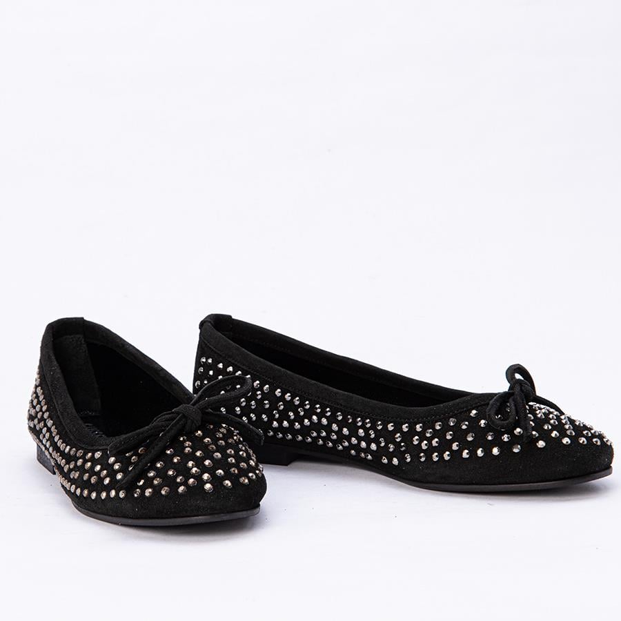 Gusse Mahsunta Kadın Hakiki Süet Deri Babet 15124-2