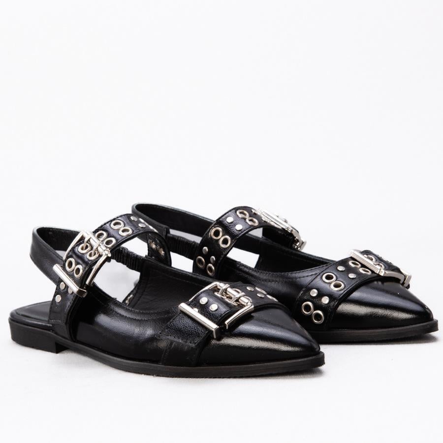 Gusse Margot Kadın Hakiki Rugan Deri Sandalet K151299-3