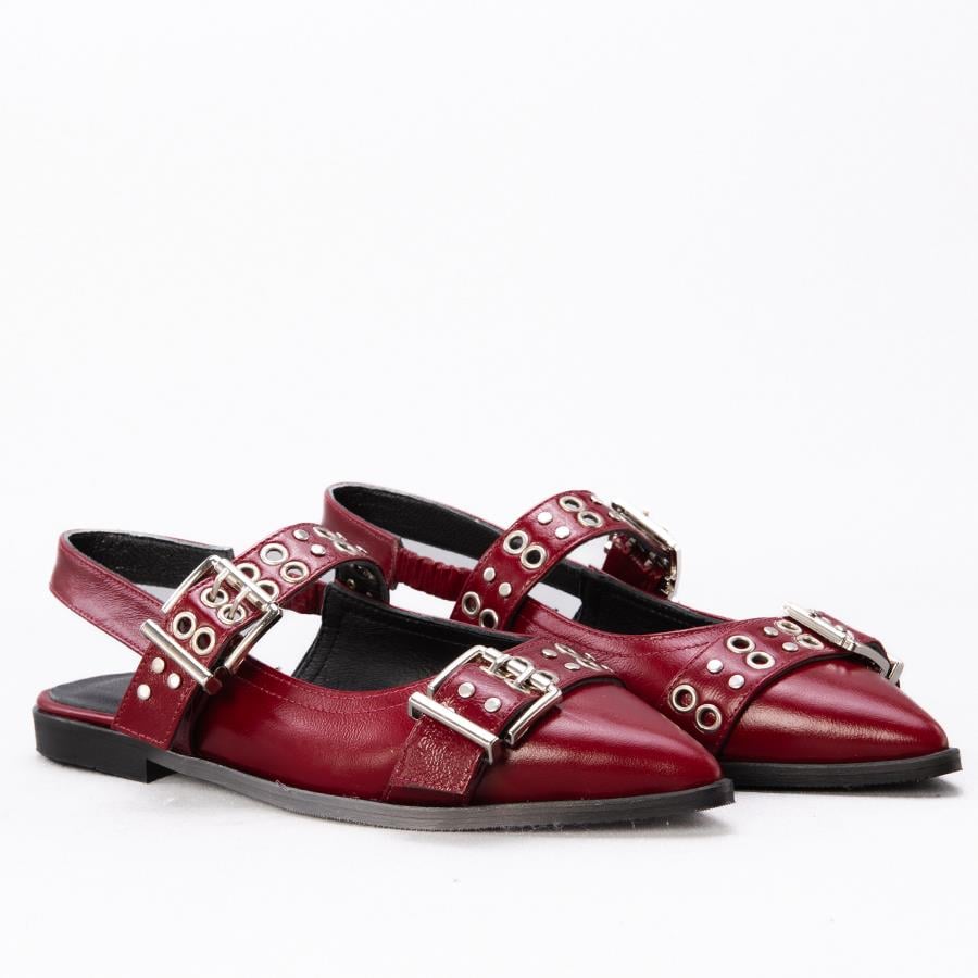 Gusse Margot Kadın Hakiki Rugan Deri Sandalet K151299-3