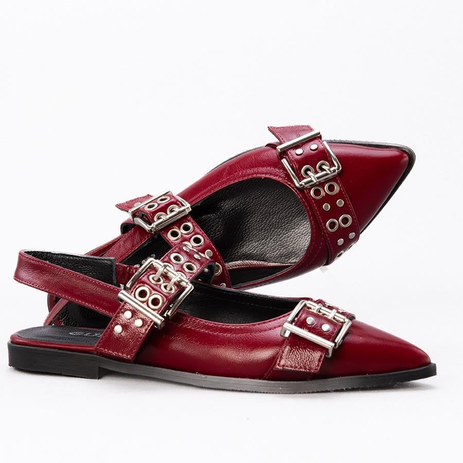 Gusse Margot Kadın Hakiki Rugan Deri Sandalet K151299-3