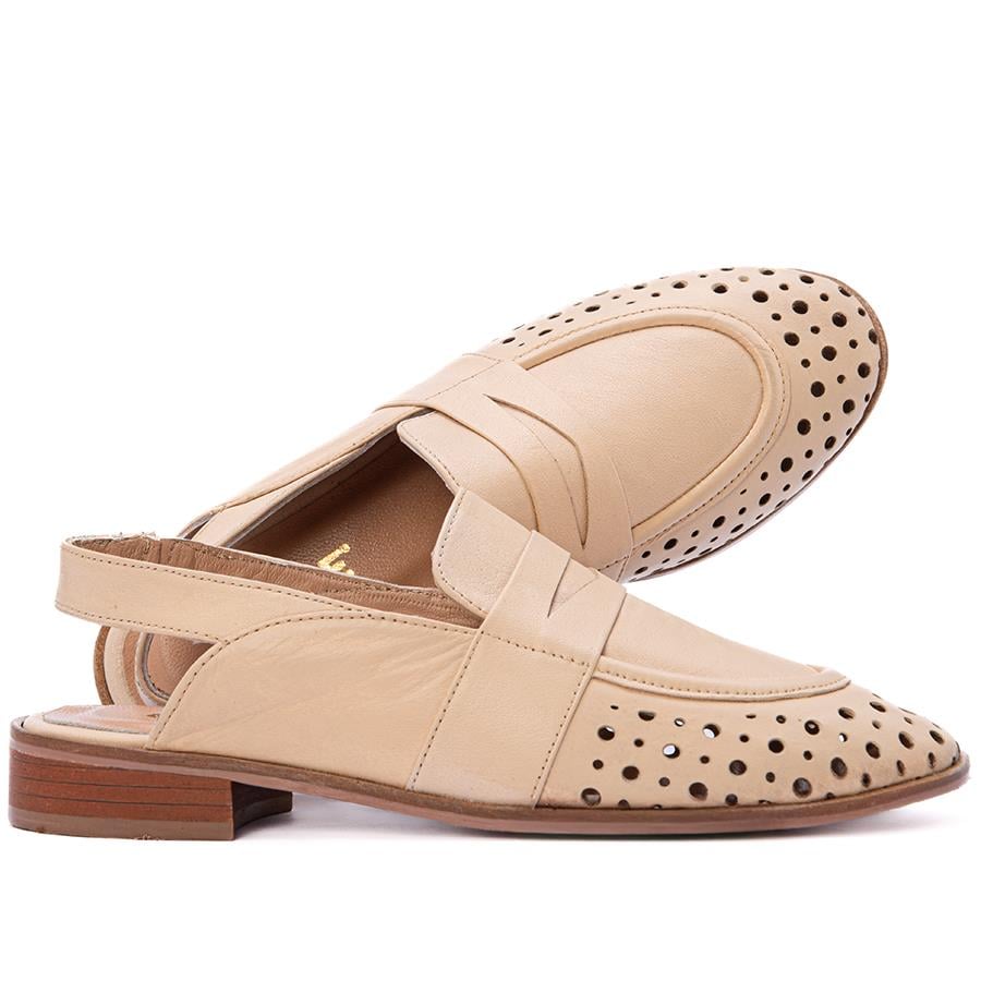 Gusse Mishael Kadın Hakiki Deri Babet K151106