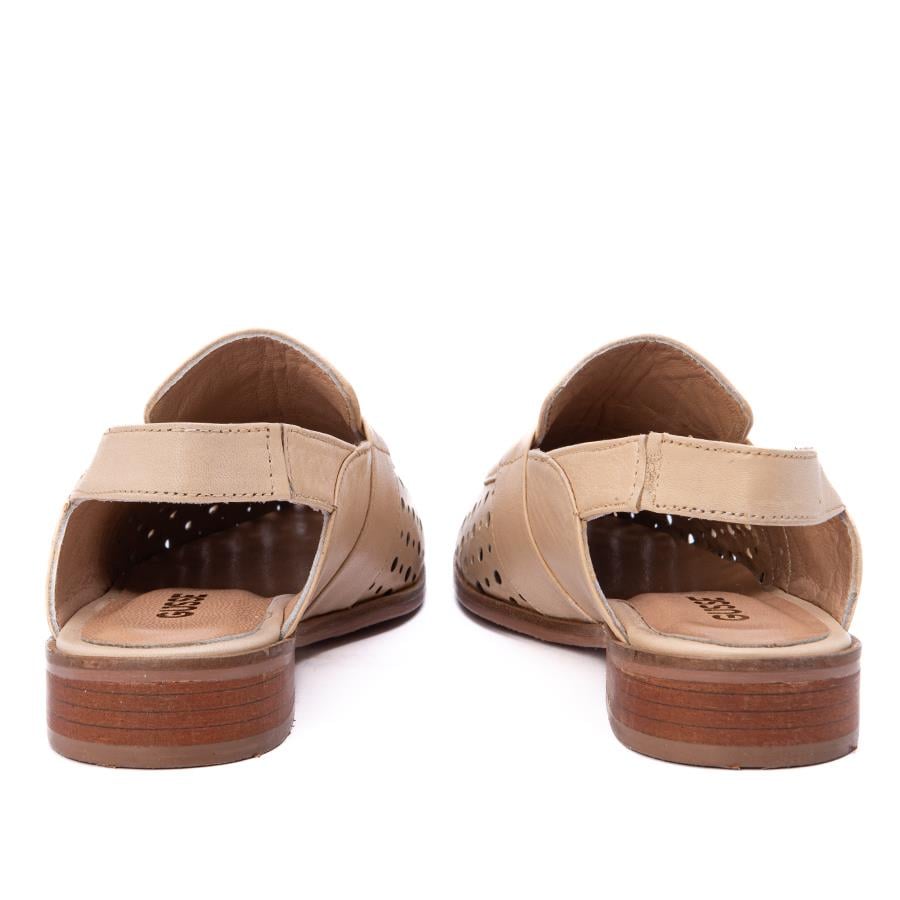 Gusse Mishael Kadın Hakiki Deri Babet K151106