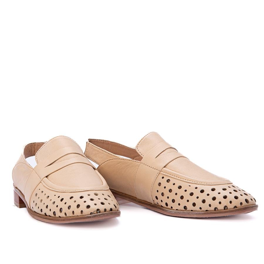 Gusse Mishael Kadın Hakiki Deri Babet K151106