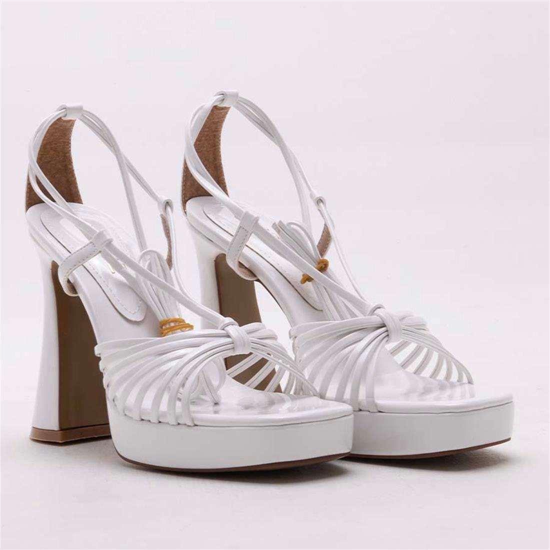 GUSSE MORENA KADIN  RUGAN DERI PLATFORM SANDALET 2060