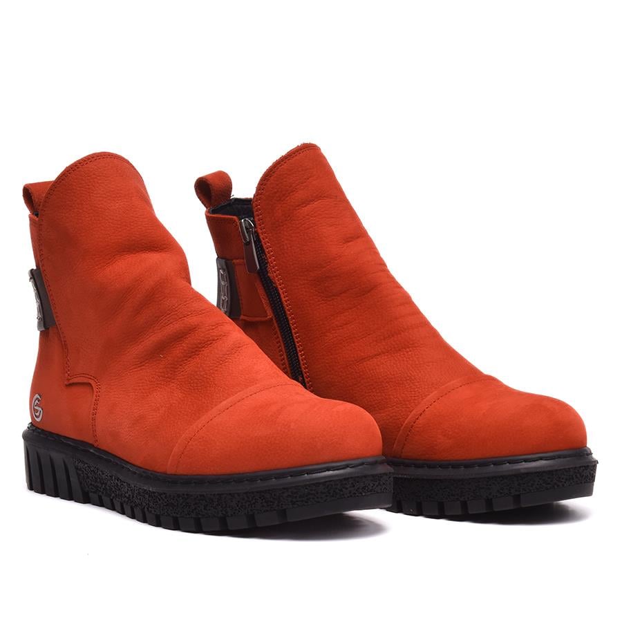 Gusse Neagley Kadın Hakiki Nubuk Deri Bot-452