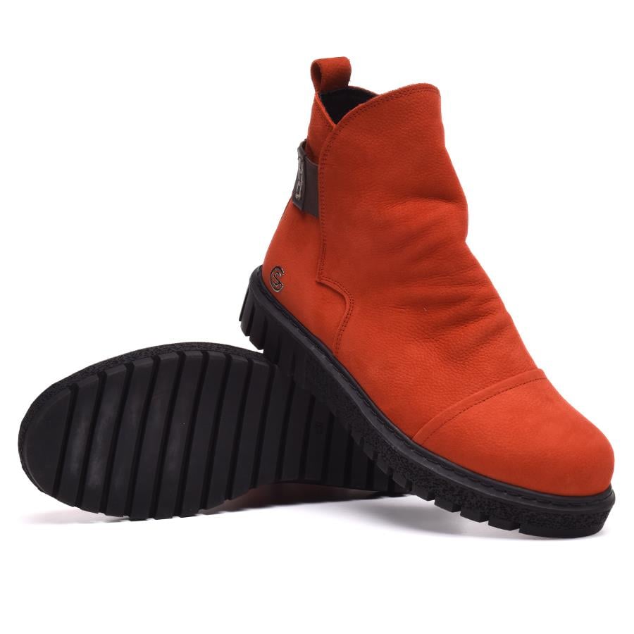 Gusse Neagley Kadın Hakiki Nubuk Deri Bot-452