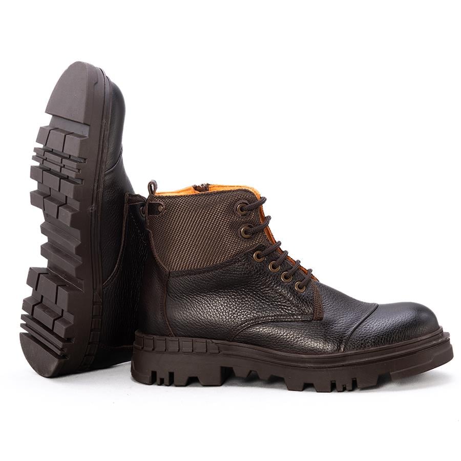 Gusse Noslen Erkek Hakiki Deri Bot 4034