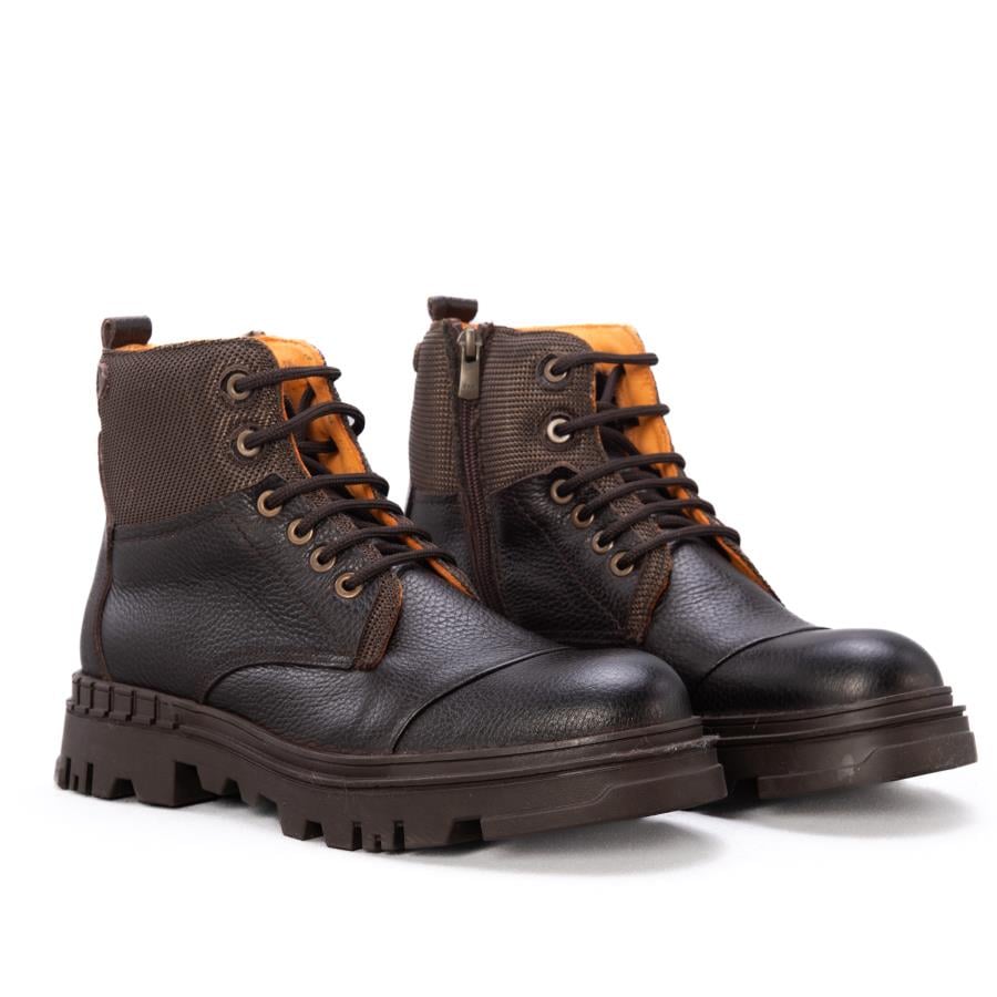 Gusse Noslen Erkek Hakiki Deri Bot 4034