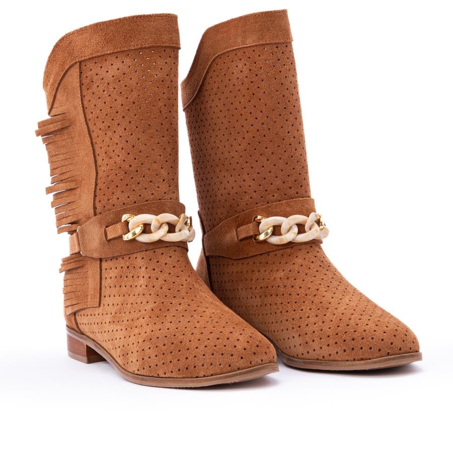 Gusse Novera Kadın Hakiki Süet Deri Yazlık Bot K151906-2