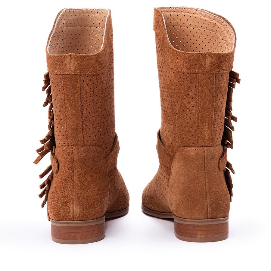 Gusse Novera Kadın Hakiki Süet Deri Yazlık Bot K151906-2