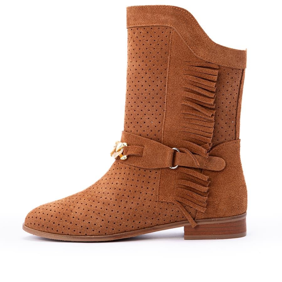 Gusse Novera Kadın Hakiki Süet Deri Yazlık Bot K151906-2