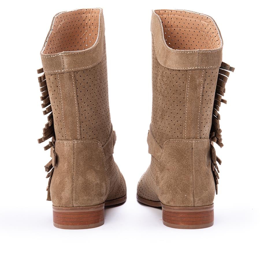 Gusse Novera Kadın Hakiki Süet Deri Yazlık Bot K151906-2