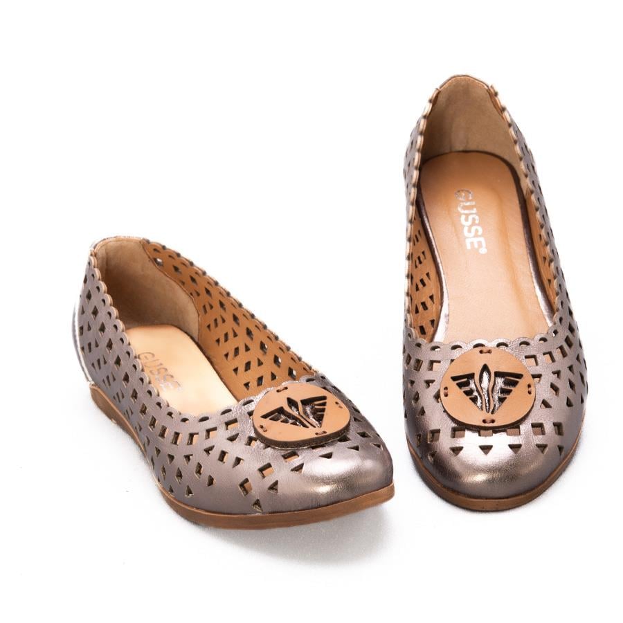 Gusse Odette Kadın Hakiki Deri Casual Babet 103