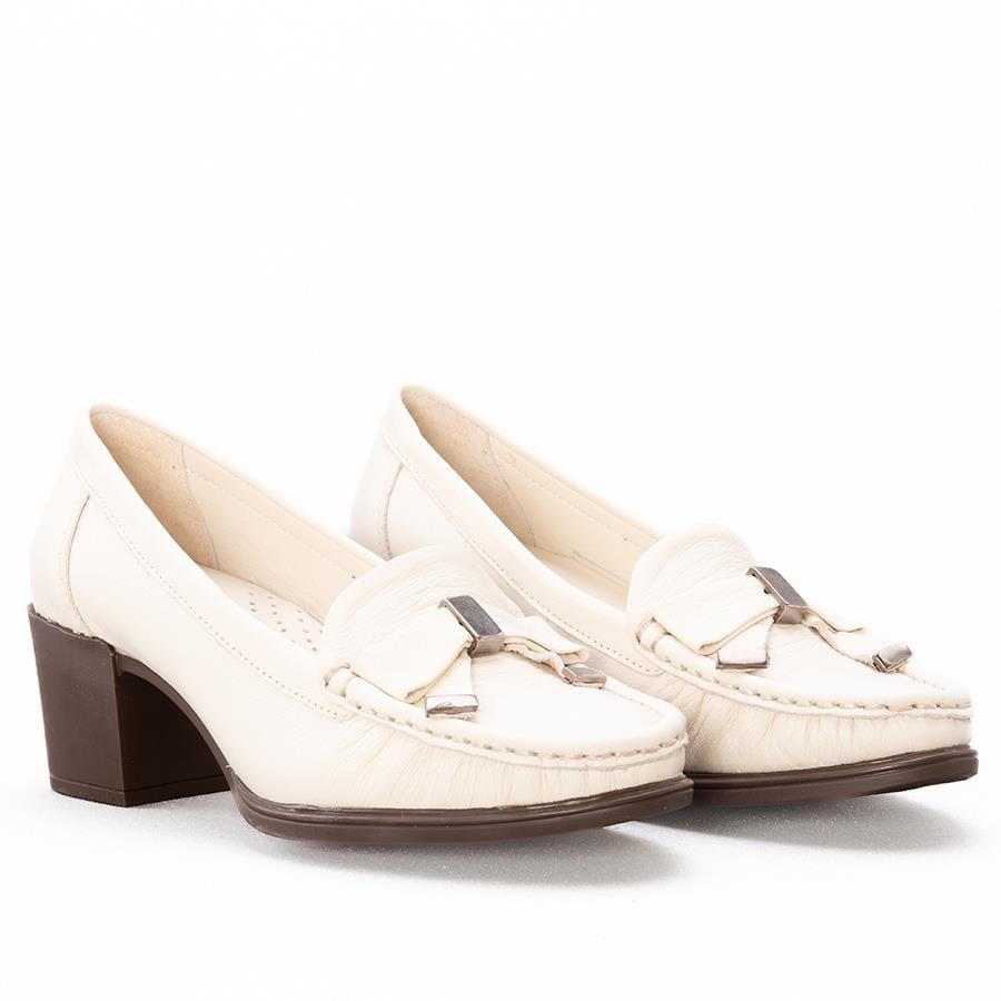 Gusse Omar Kadın Hakiki Deri Günkük Topuklu Ayakkabı 680