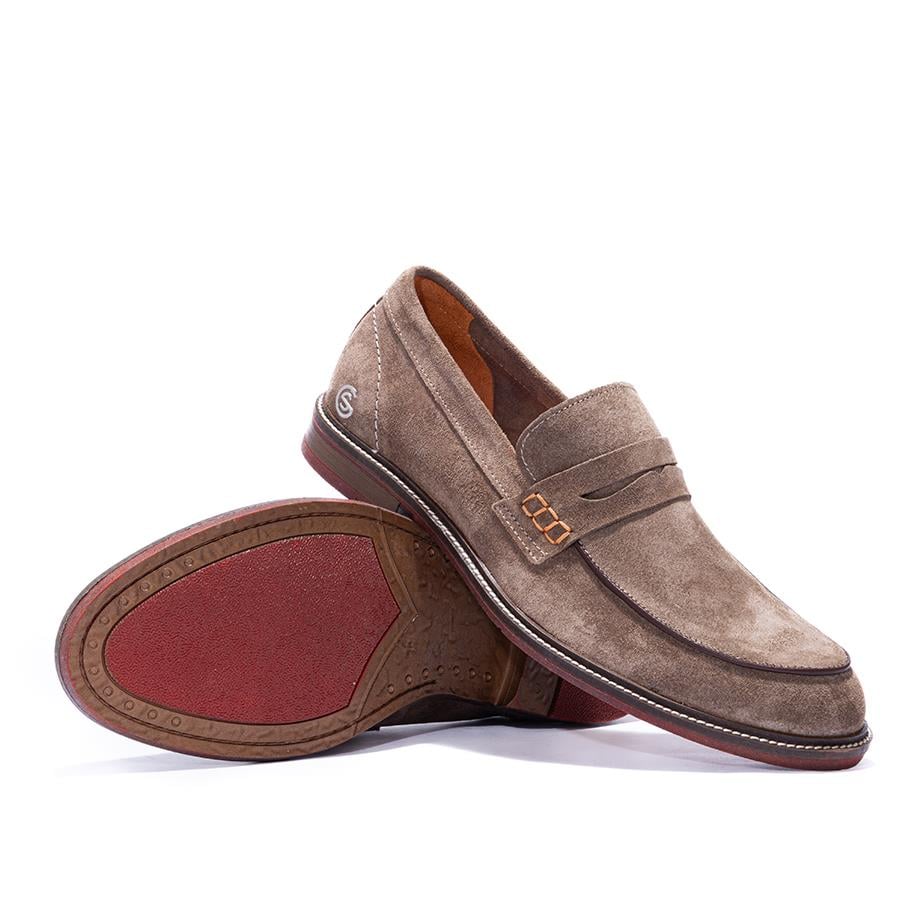 Gusse Orion Erkek Hakiki Süet Deri Loafer Ayakkabı 253185-2