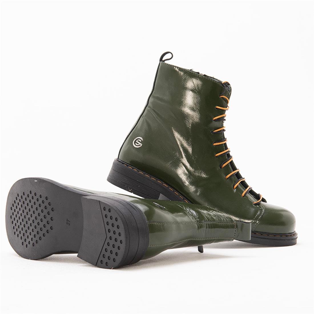 Gusse Pheodora Kadın Rugan Deri Bot 617310