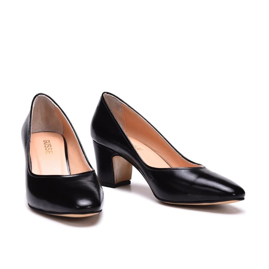Gusse Renata Kadın Hakiki Rugan  Deri Stiletto K1582-3