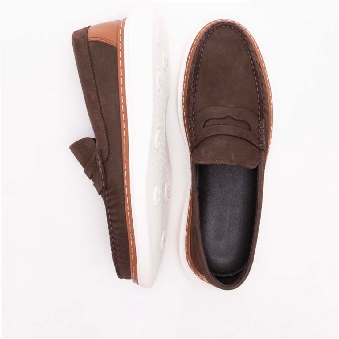 GUSSE ROBERTO ERKEK HAKİKİ NUBUK DERİ CASUAL AYAKKABI-231067-1