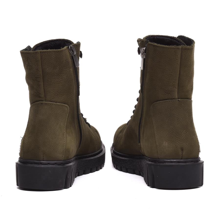 Gusse Rosco Kadın Hakiki Nubuk Deri Bot-421