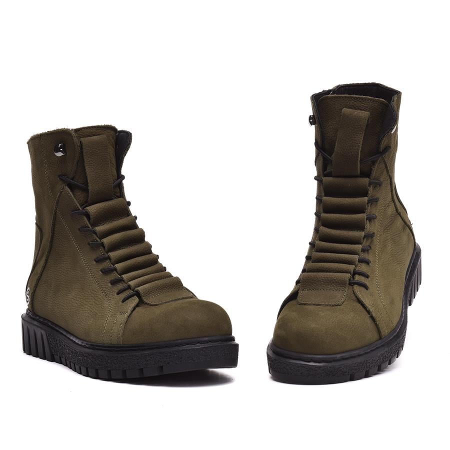 Gusse Rosco Kadın Hakiki Nubuk Deri Bot-421