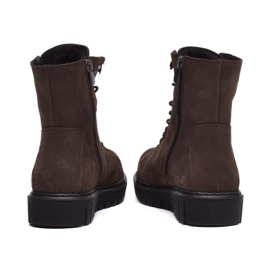 Gusse Rosco Kadın Hakiki Nubuk Deri Bot-421