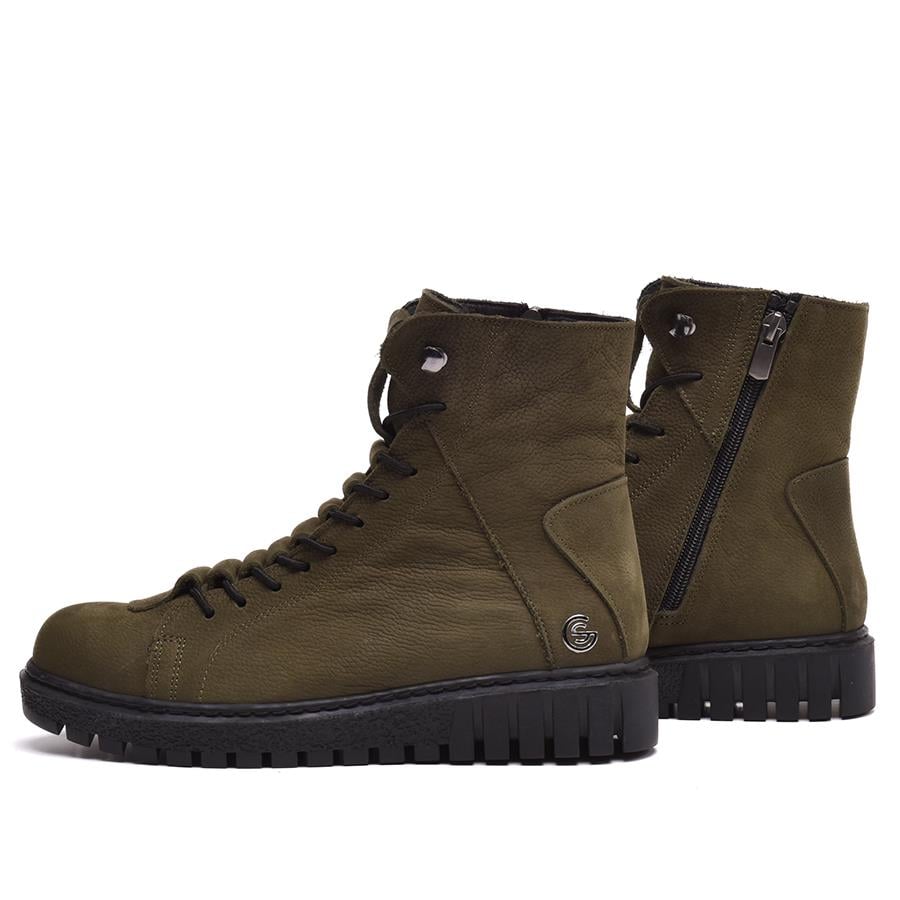 Gusse Rosco Kadın Hakiki Nubuk Deri Bot-421