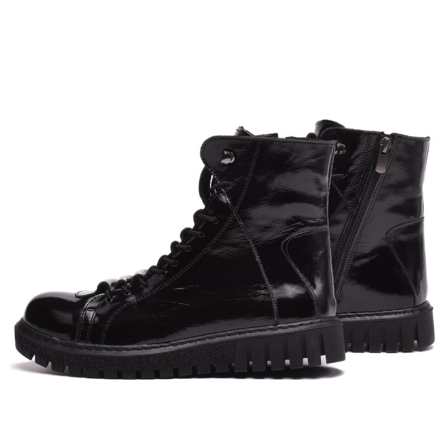 Gusse Rosco Kadın Rugan Hakiki Deri Bot-421