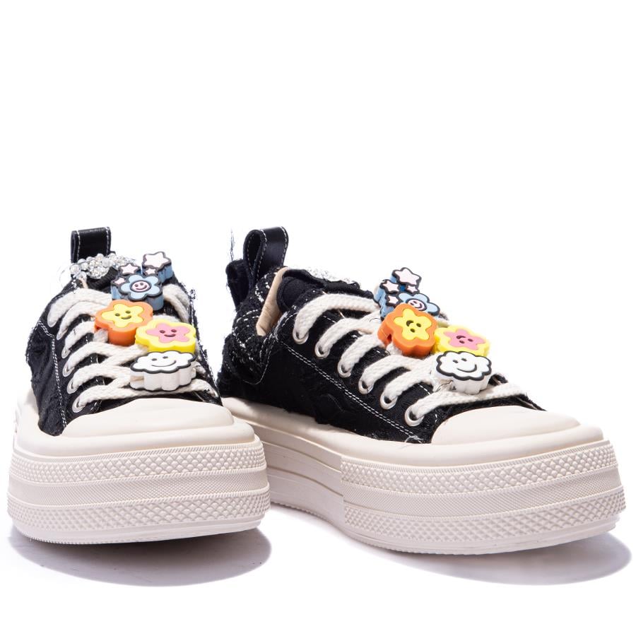 Gusse Scootland Kadın Emoji Taşlı Spor Sneaker Ayakkabı 19000-4