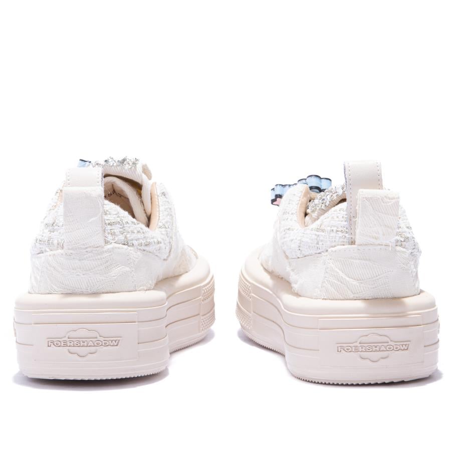 Gusse Scootland Kadın Emoji Taşlı Spor Sneaker Ayakkabı 19000-4