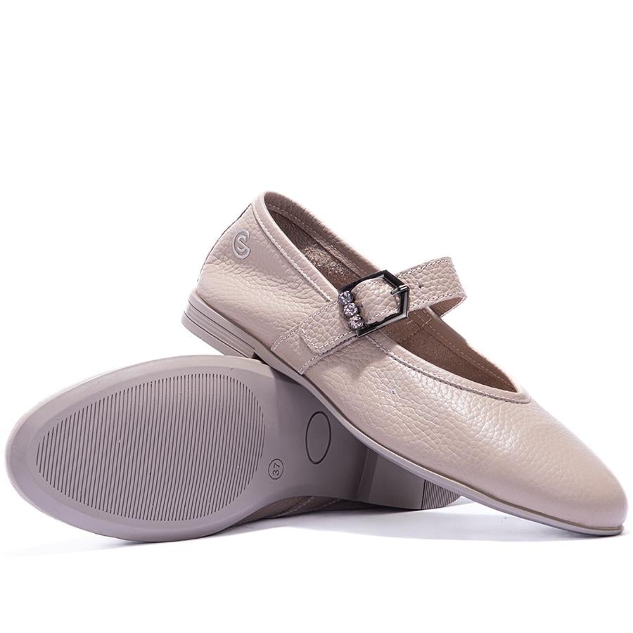 Gusse Serova Kadın Hakiki Deri Babet 25023