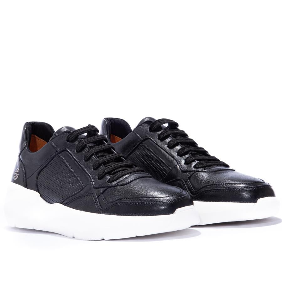 Gusse Sheldon Erkek Hakiki Deri Spor Sneaker Ayakkabı 251011