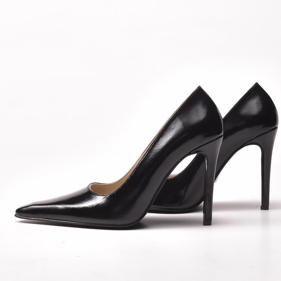 Gusse Spanish Kadın Hakiki Rugan Deri Stiletto 26-3
