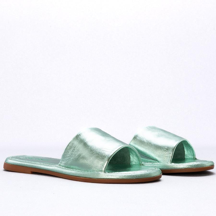 Gusse Tammy Kadın Hakiki Deri Memory Foam Terlik 242305-P