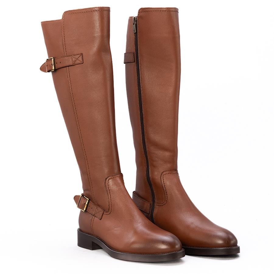 Gusse Tanja Kadın Hakiki Deri Binici Çizme 03407
