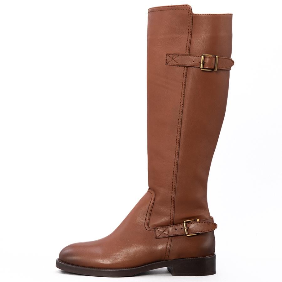 Gusse Tanja Kadın Hakiki Deri Binici Çizme 03407